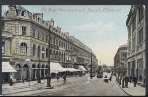 Bristol Postcard - The Royal Promenade & Triangle, Clifton    T1230