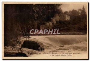 Clisson - The edges of the Sevre Mill Dam TErbin - Old Postcard