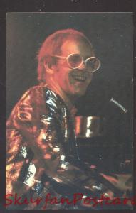 ELTON JOHN CONCERT ROCK AND ROLL VINTAGE POSTCARD