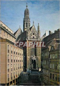 Postcard Modern Vienna St. Mary on the Strand