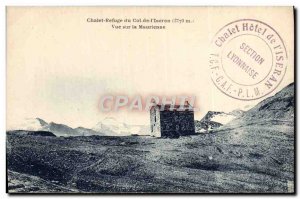 Old Postcard Mountain Pass Chalet de l & # 39Iseran View Maurienne