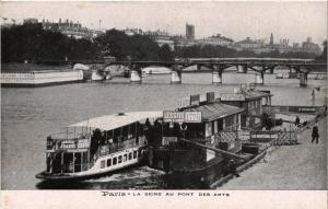 CPA Paris 6e Paris-La Seine au pont des Arts (312119)
