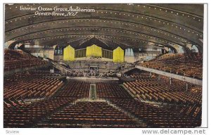Interior, Ocean Grove Auditorium, Ocean Grove, New Jersey, PU-1914