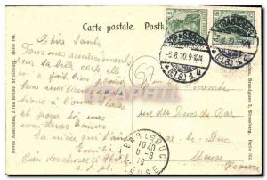 Old Postcard Strasbourg Cour du Corbeau