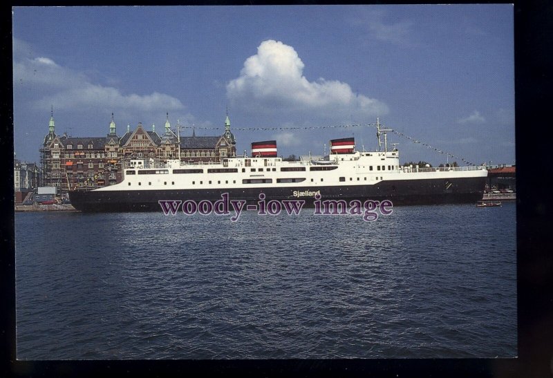 FE3279 - Danish Ferry - Sjaelland , built 1951 - postcard