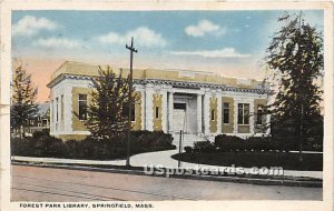 Forest Park Library - Springfield, Massachusetts MA  