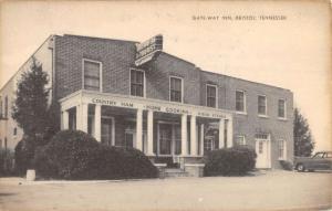 Bristol Tennessee Gate Way Inn Street View Antique Postcard K86713