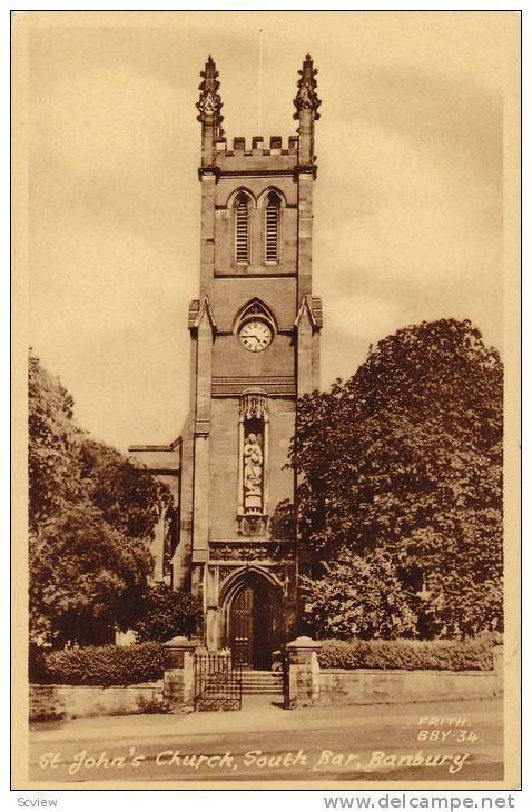 St. John's Church, South Bar, Banbury (Oxfordshire), England, UK, 1900-1910s