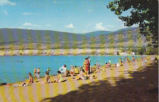 Canada Bathing Beach Penticton British Columbia