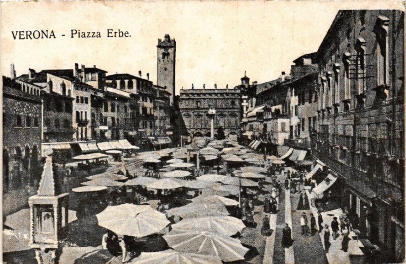 CPA VERONA Piazza Erbe . ITALY (493268)