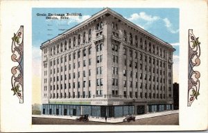 Postcard NE Omaha Grain Exchange Building