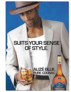Suits Your Sense of Style Alize Blue Pure Cognac Maxracks 4 by 6 Card