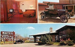 IL, Libertyville, Illinois, Hitch Inn Post Motel,Mult-View,Dexter Press No 64167