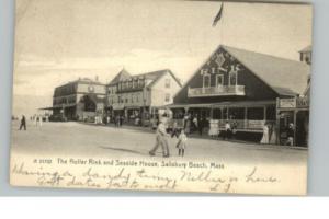 SALISBURY BEACH Roller Rink Seaside House Rotograph PC