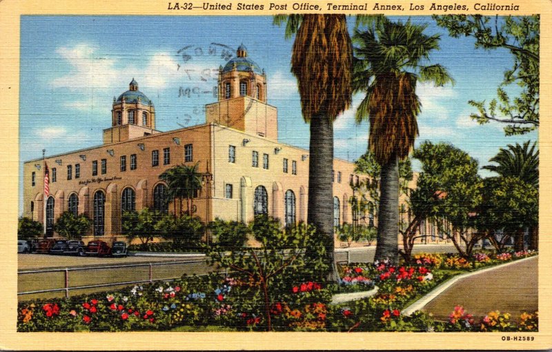 California Los Angeles Post Office Terminal Annex 1943 Curteich