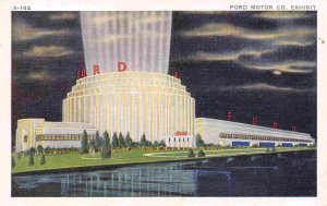 Ford Motor Co Exhibity Century of Progress Exposition 1934 Chicago IL postcard