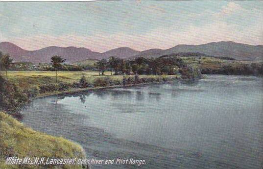 New Hampshire White Mountains Lancaster Conn River And Pilot Range