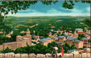 Panorama Scene, Hot Springs National Park, AR Vintage Postcard L53