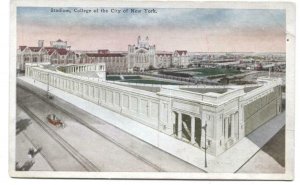 Postcard Stadium College of the City of New York NY