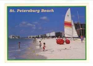 FL - St. Petersburg Beach. The Bathing Beach ca 1990's   (continental size)