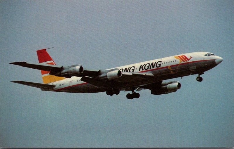 Air Hong Kong Boeing B-707-336C At Kai Tak Airport Hong Kong