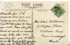 Genealogy Postcard - Williams - Victoria Road - Farnborough -  Hants - Ref 4764A