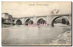 Old Postcard Millau Bridge Cureplats