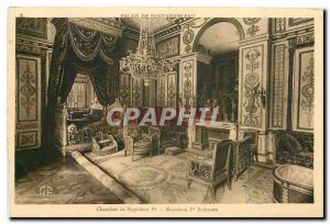 Old Postcard Chamber of Napoleon I of Fontainebleau Castle