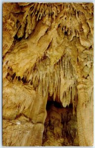 Postcard - Drapery Room in Mammoth Cave, Mammoth Cave National Park, Kentucky