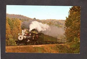 NC Clinchfield Railroad Train Blue Ridge Loop Tunnel North Carolina Postcard