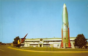 Front view of the US Air Force Museum Ohio, USA Space Unused 