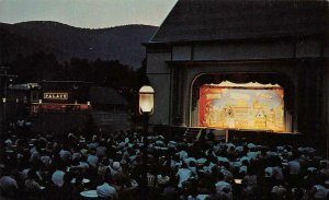 LAKE GEORGE, NY New York  GASLIGHT VILLAGE~Night Theater Production  Postcard