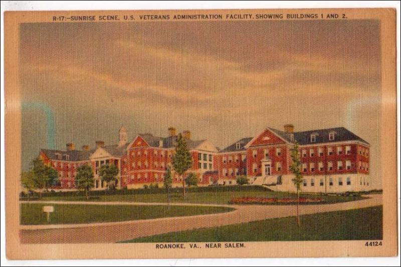 Veterans Administration Facility, Roanoke VA  (discoloration)