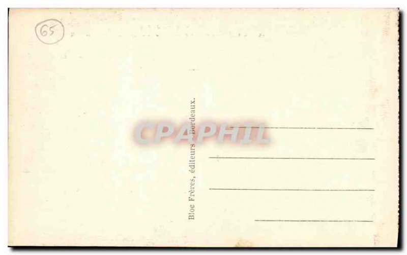 Old Postcard Cauterets path Raillere The Cabaliros