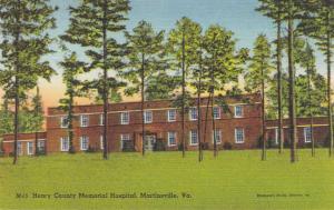 Henry County Memorial Hospital - Martinsville VA, Virginia - Linen