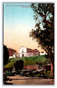 Mission San Diego De Alcala San Diego California CA UNP DB Postcard O14