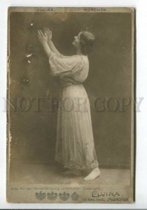 434318 ISADORA DUNCAN American DANCER vintage ELVIRA CABINET PHOTO