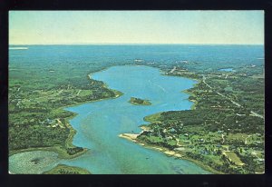 Orleans, Massachusetts/MA Postcard, Aerial View, Town Cove To Orleans, Cape Cod