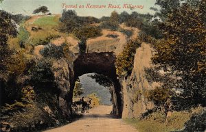 Tunnel on Kenmare Road, Killarney, Ireland, early Valentine's postcard, unused