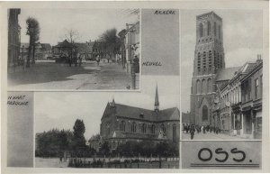 Heuvel Holland 1941 WW2 Real Photo Old Postcard