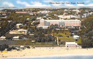 Elbow Beach Surf Club Bermuda Postcard