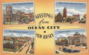 Postcard Greetings from Ocean City New Jersey