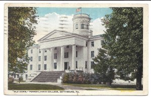 Gettysburg, PA - Pennsylvania College, Old Dorm - 1919