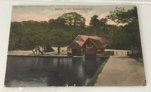 VINTAGE POSTCARD 1907 USED SUTTON PARK, BLACKROOT POOL BIRMINGHAM ENGLAND