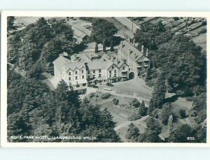 Old rppc ROCK PARK HOTEL Wells - Powys - Llandrindod UK r7125