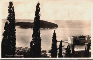 Croatia Dubrovnik Ragusa Vintage RPPC C097