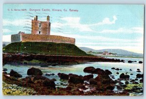 Co. Galway Ireland Postcard Dungora Castle Kinvara 1907 Antique Posted