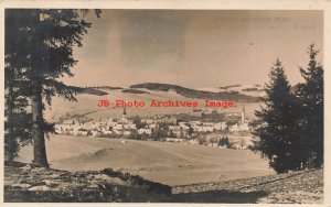 Czech Republic, Nove Mesto Na Morave, RPPC, Town Scene, Photo