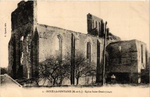 CPA DOUÉ-la-FONTAINE - Église St-DENIS (253830)
