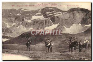 Old Postcard Circus Troumouse The peak Munia Horses